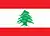 Bandera - Líbano